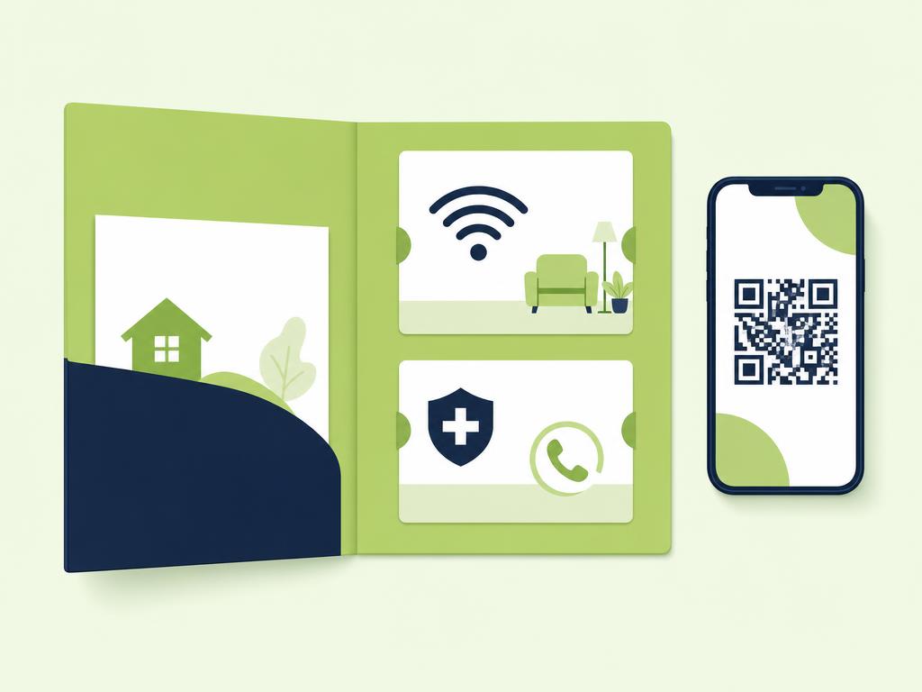 Airbnb Welcome Folder Ideas: What to Keep Physical, What to Move Digital
