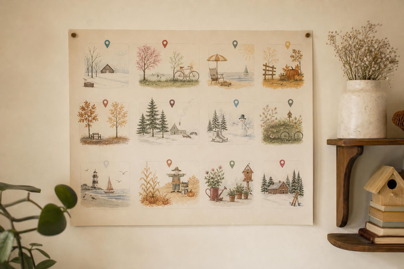 How to Organize Local Seasonal Events and Hidden Gems in Your Airbnb Digital Guide